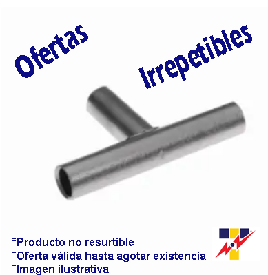 YST3939UNPL CONECTOR A COMPRESION TIPO "T" DE COBRE SIN ESTANAR CAL. 750 KCM
