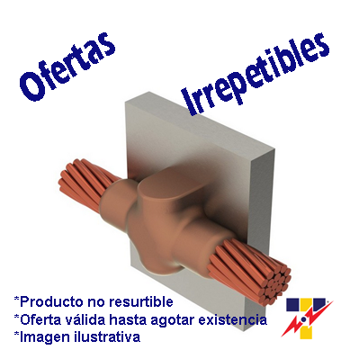 MOLDE DE CABLE 2 A SUPERFICIE DE ACERO VERTICAL VGC-1V (45)